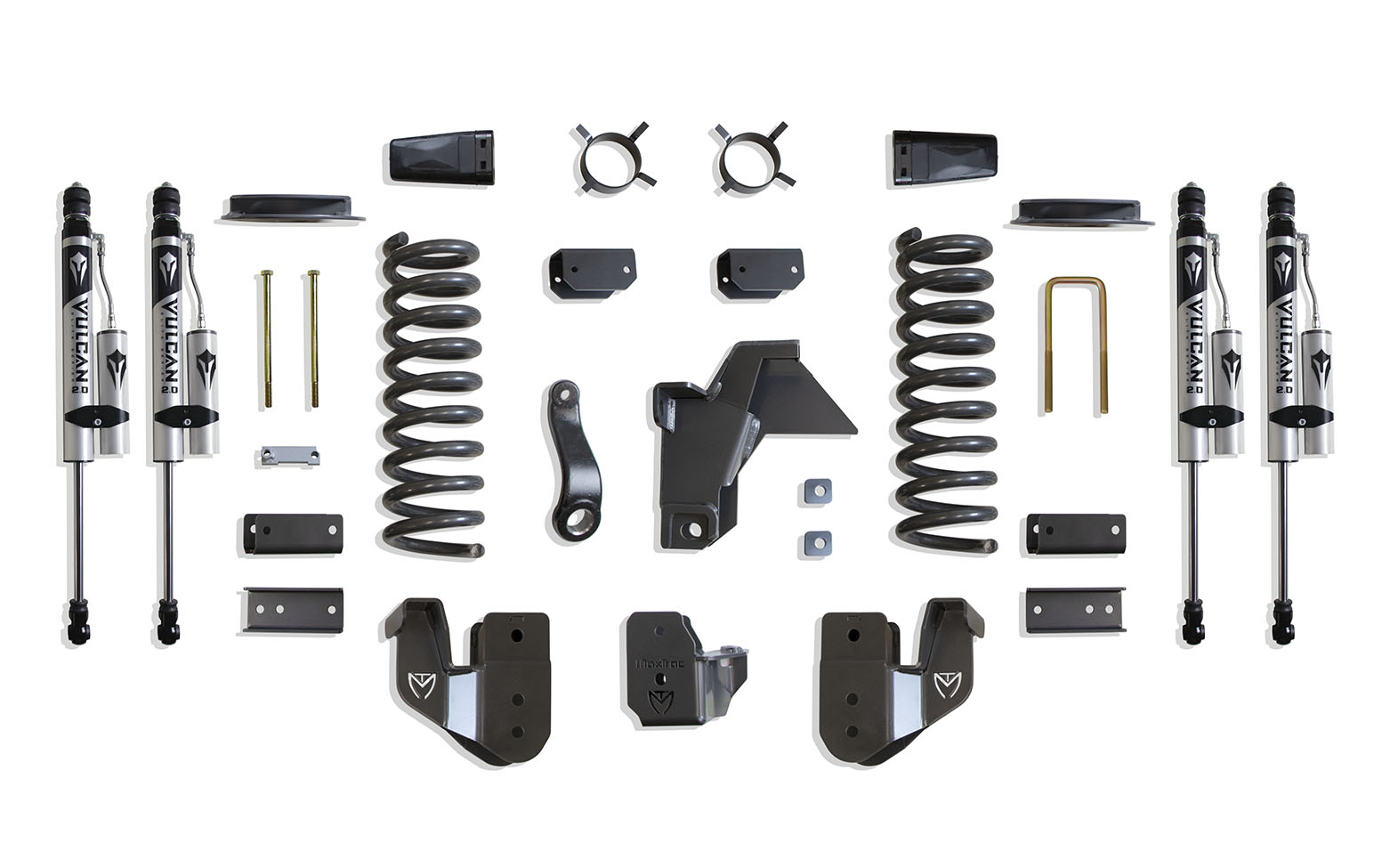 2019-2026 RAM 2500 4WD DIESEL 4" LIFT KIT (VULCAN RESERVOIR SHOCKS) (FACTORY REAR AIR RIDE)