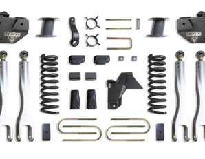 2019-2026 RAM 3500 4WD DIESEL 8" LIFT KIT W/ 4-LINKS (VULCAN SHOCKS) (FACTORY REAR AIR RIDE)