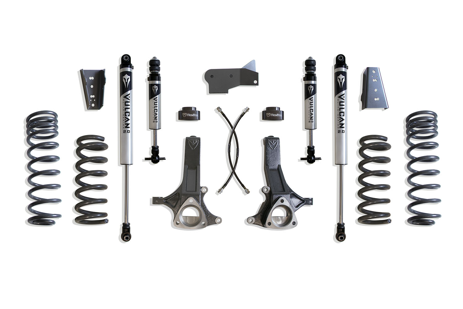 2009-2024 RAM 1500 (5-LUG) 2WD 6.5" LIFT KIT (VULCAN IFP SHOCKS) (ECODIESEL)
