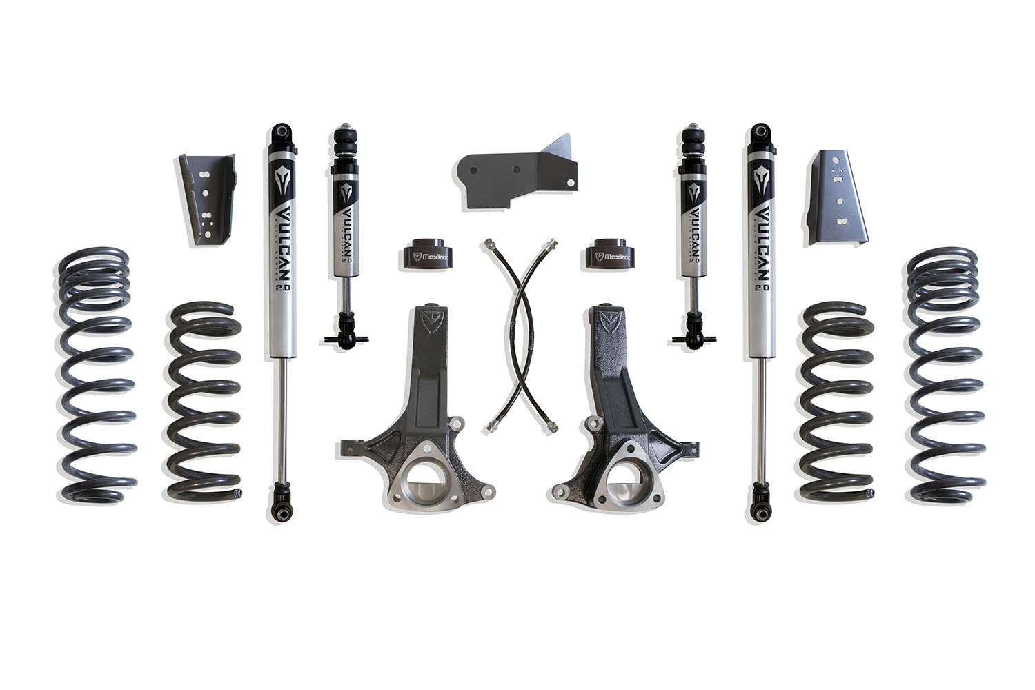 2009-2024 RAM 1500 (5-LUG) 2WD 7" LIFT KIT (VULCAN IFP SHOCKS) (4.7L)