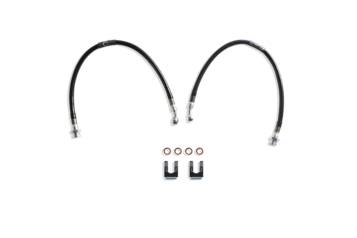 2004-2024 TITAN 2WD EXTENDED BRAKE LINES (FRONT)