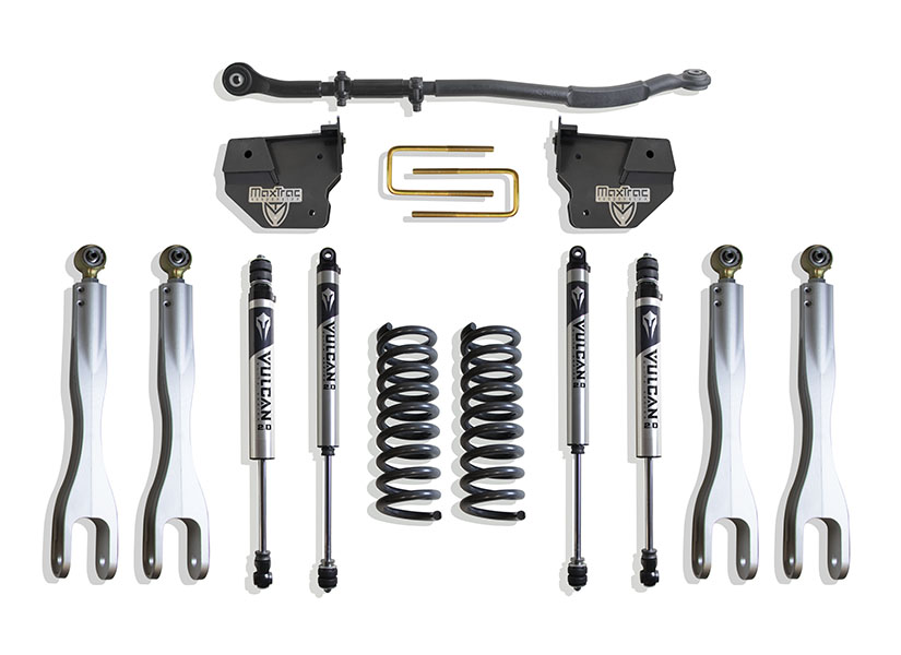 2014-2026 RAM 2500 4WD DIESEL 2.5" LIFT KIT W/ 4-LINKS (VULCAN SHOCKS)