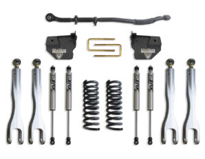 2013-2026 RAM 3500 4WD DIESEL 2.5" LIFT KIT W/ 4-LINKS (FOX SHOCKS)