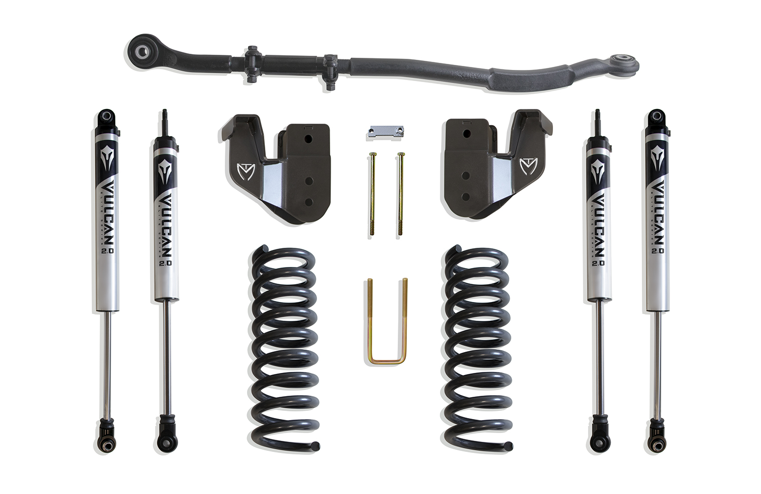 2013-2026 RAM 3500 4WD DIESEL 2.5" LIFT KIT (VULCAN SHOCKS)