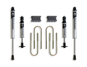 2003-2008 RAM 3500 2WD 2.5" REAR LIFT BOX KIT (4.125" X 16.5"" U-BOLTS) (DUALLY MODELS) (VULCAN IFP SHOCKS)