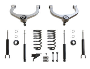 2019-2026 RAM 1500 (6-LUG) 2WD/4WD 2"/4" LOWERING KIT W/ CAMBER CORRECTION UPPER ARMS