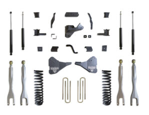 2023-2026 F-250/F-350 4WD DIESEL 4" LIFT KIT W/ 4-LINKS (MAX TRAC SHOCKS)