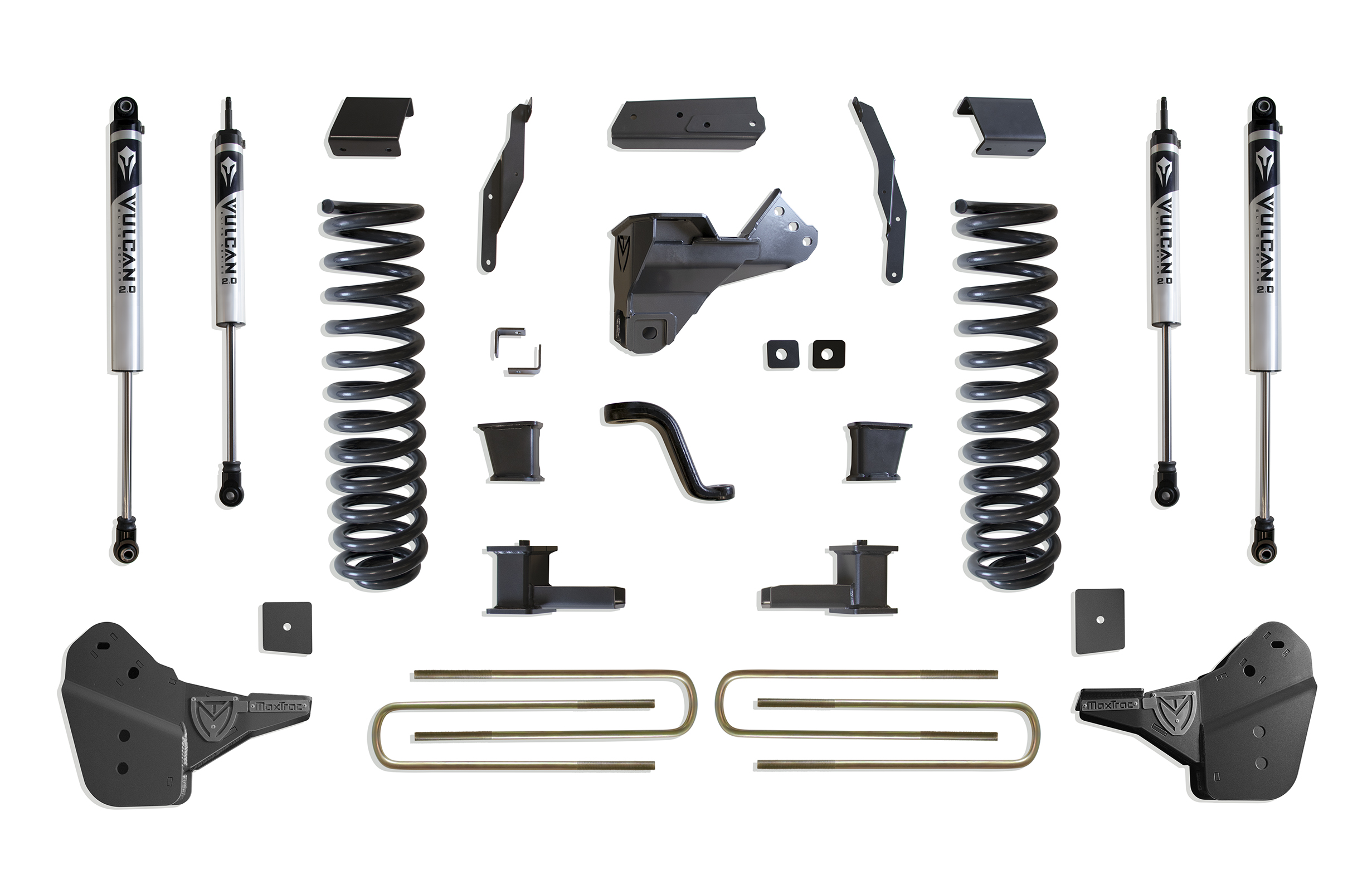 2023-2026 F-250/F-350 4WD DIESEL 4" LIFT KIT (VULCAN IFP SHOCKS)