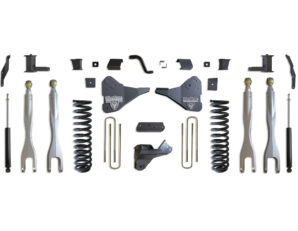 2023-2026 F-250/F-350 4WD DIESEL 6" LIFT KIT W/ 4-LINKS (MAX TRAC SHOCKS)