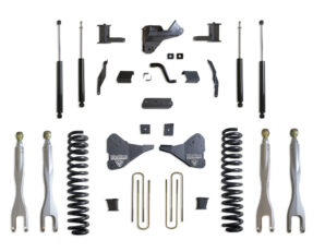 2023-2026 F-250/F-350 4WD DIESEL 8" LIFT KIT W/ 4-LINKS (MAX TRAC SHOCKS)