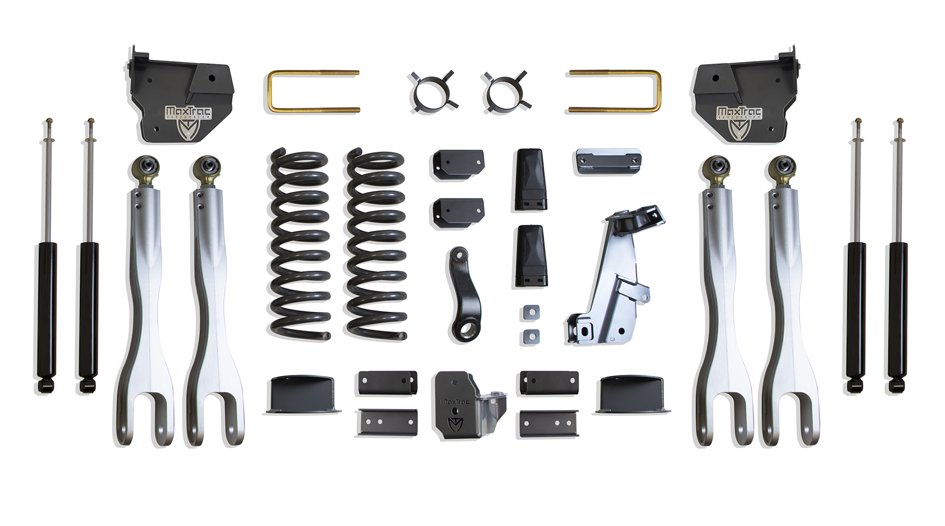 2014-2018 RAM 2500 4WD DIESEL 6" LIFT KIT W/ 4-LINKS (MAX TRAC SHOCKS) (FACTORY REAR AIR RIDE)