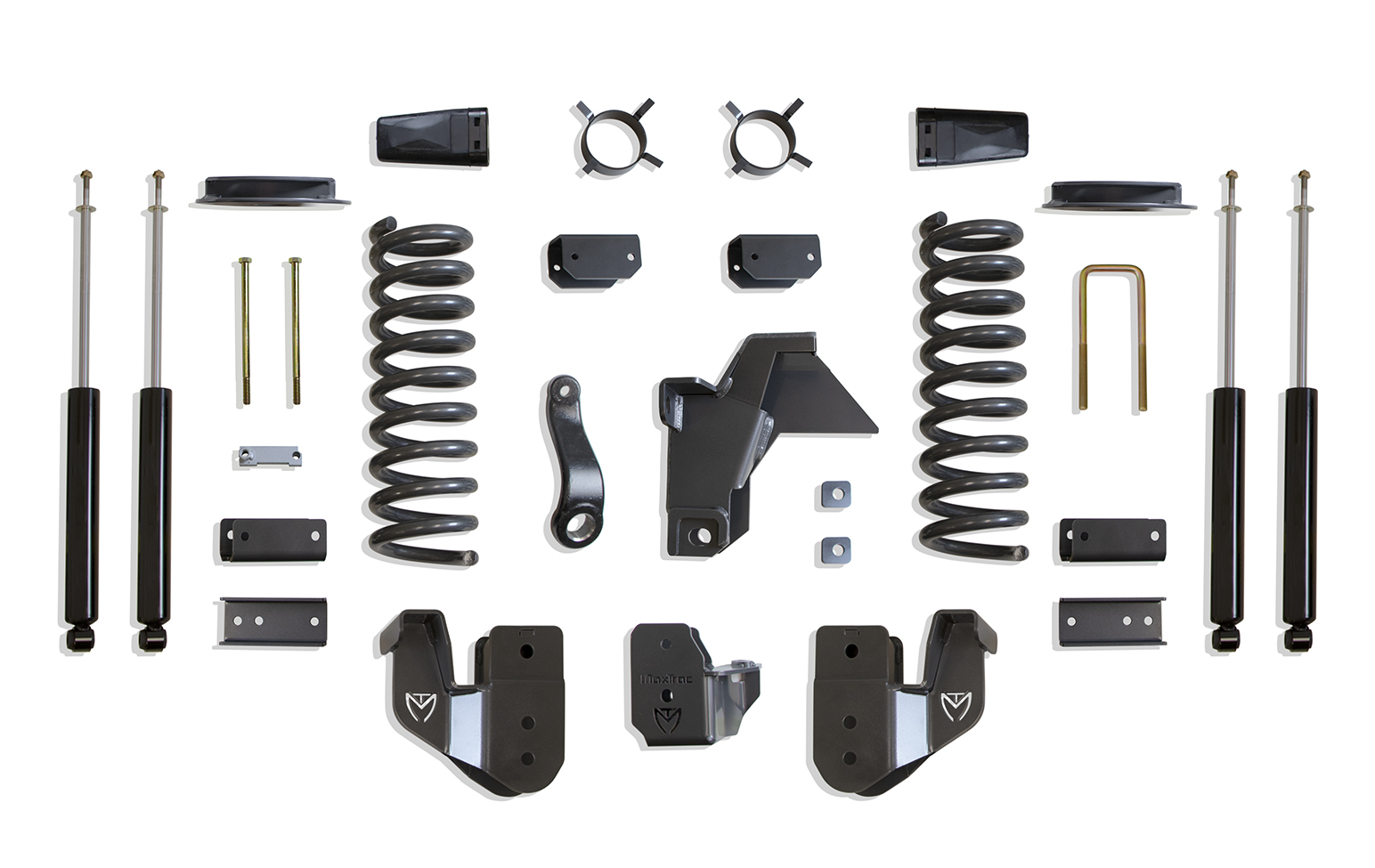 2019-2026 RAM 2500 4WD DIESEL 4" LIFT KIT (MAX TRAC SHOCKS) (FACTORY REAR AIR RIDE)