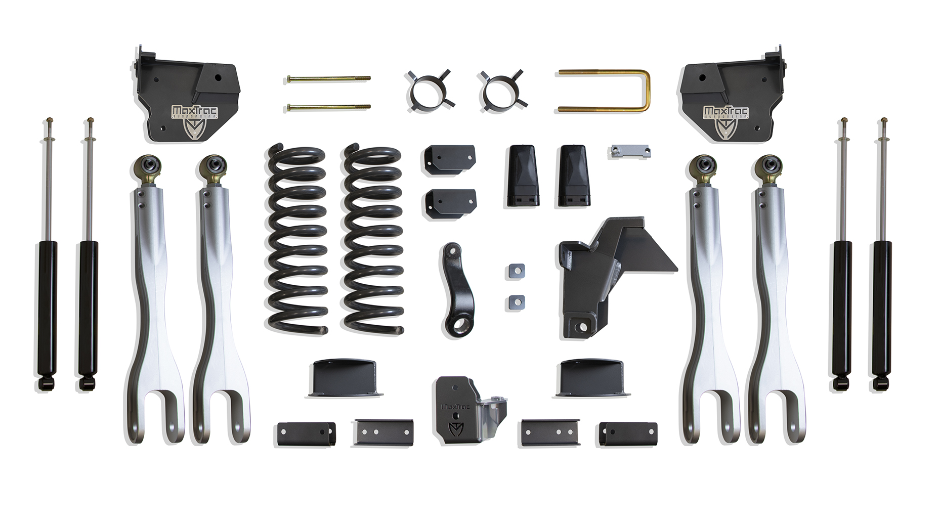 2019-2026 RAM 2500 4WD DIESEL 6" LIFT KIT W/ 4-LINKS (MAX TRAC SHOCKS) (FACTORY REAR AIR RIDE)
