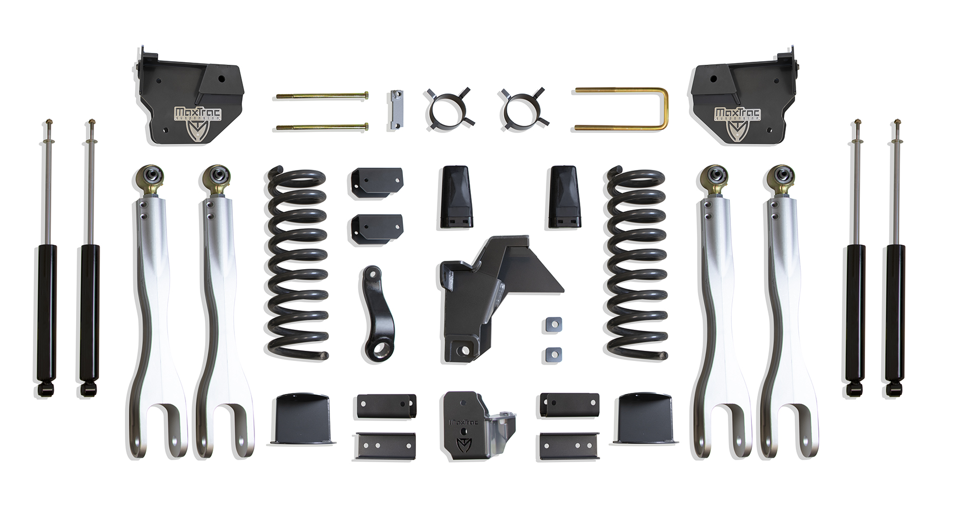 2019-2026 RAM 2500 4WD DIESEL 8" LIFT KIT W/ 4-LINKS (MAX TRAC SHOCKS) (FACTORY REAR AIR RIDE)