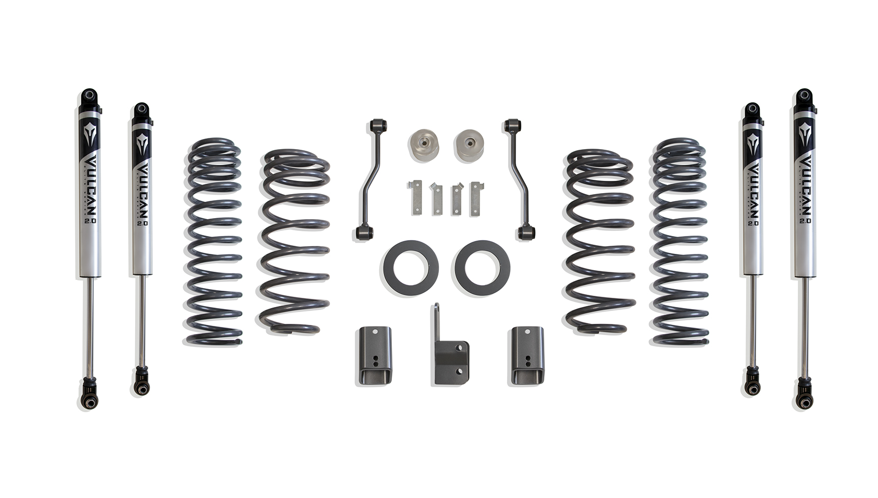 2021-2026 JEEP JL WRANGLER 4XE (HYBRID) 4" LIFT KIT W/ VULCAN IFP SHOCKS