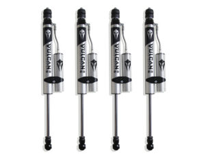 2014-2026 RAM 2500 4WD F&R VULCAN SERIES RESERVOIR SHOCKS - 4" LIFT HEIGHT (FACTORY REAR AIR RIDE)