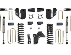 2019-2026 RAM 3500 4WD DIESEL 4" LIFT KIT (FOX SHOCKS) (FACTORY REAR AIR RIDE)