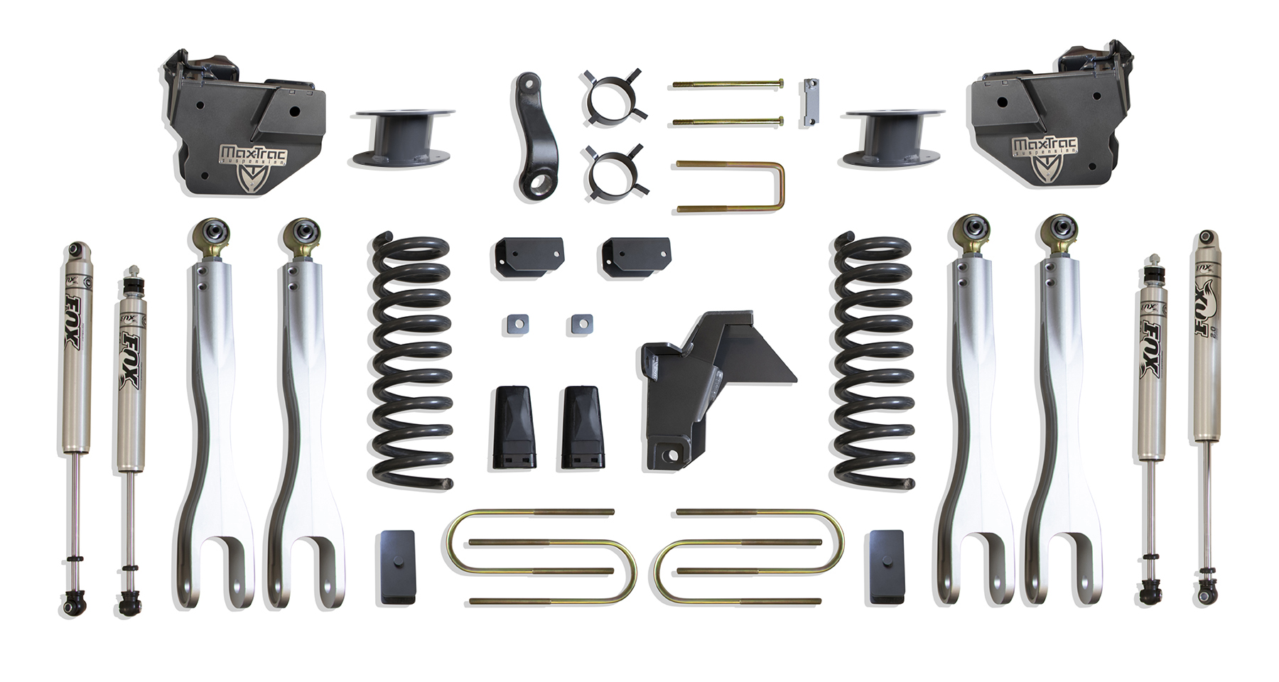 2019-2026 RAM 3500 4WD DIESEL 6" LIFT KIT W/ 4-LINKS (FOX SHOCKS) (FACTORY REAR AIR RIDE)