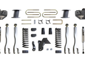2019-2026 RAM 3500 4WD DIESEL 8" LIFT KIT W/ 4-LINKS (FOX SHOCKS) (FACTORY REAR AIR RIDE)