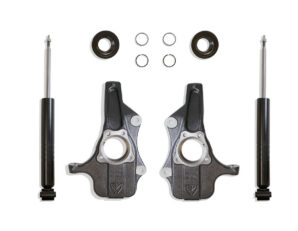 2021-2026 GM SUV 2"/3" ADJUSTABLE HEIGHT LOWERING KIT (SPINDLE/REAR STRUTS) (NON MAGNERIDE/ADAPTIVE RIDE)