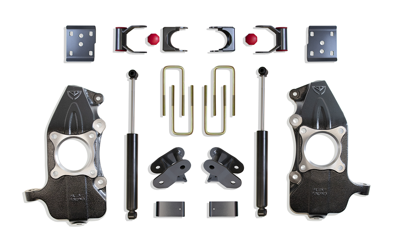 2021-2026 F-150 4WD 2"/4" LOWERING KIT (SPINDLES) (REQUIRES 22" RIMS OR LARGER)