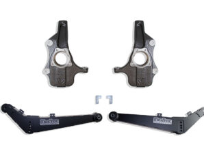 2021-2026 GM SUV 2"/3" LOWERING KIT (SPINDLES/REAR ARMS) (NON MAGNERIDE/ADAPTIVE RIDE) *** 50% MORE GROUND CLEARANCE OVER 0"-4" ARMS ***