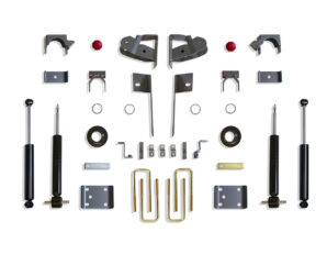 2019-2026 SILVERADO/SIERRA 1500 2WD/4WD 2"/4" LOWERING KIT (STRUTS)