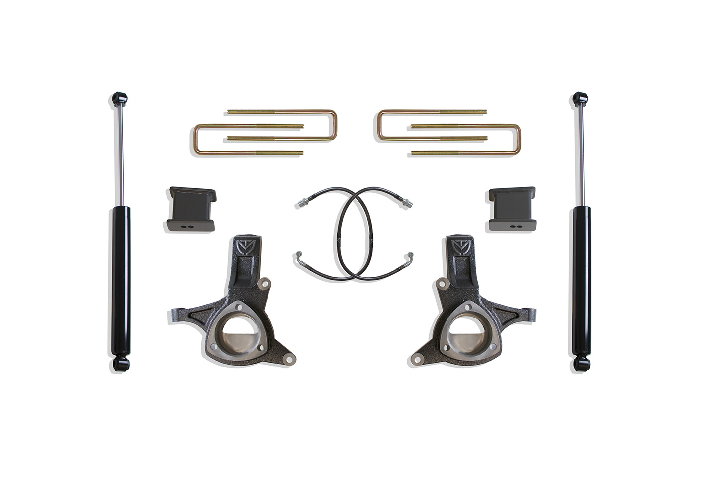 2016-2018 SIILVERADO/SIERRA 1500 2WD 5" LIFT KIT (MAX TRAC SHOCKS) (STAMPED STEEL ARMS)