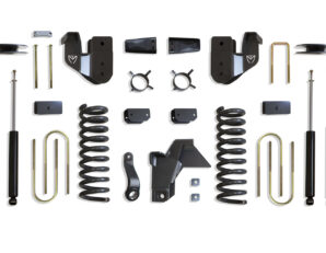 2019-2026 RAM 3500 4WD DIESEL 4" LIFT KIT (MAX TRAC SHOCKS) (FACTORY REAR AIR RIDE)