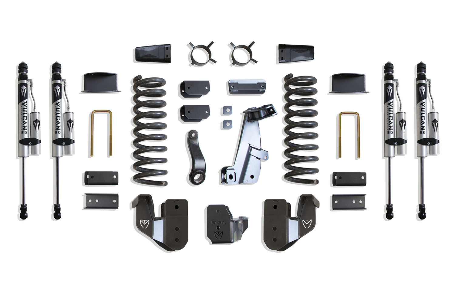 2014-2018 RAM 2500 4WD DIESEL 6" LIFT KIT (VULCAN RESERVOIR SHOCKS) (FACTORY REAR AIR RIDE)
