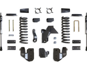 2019-2026 RAM 2500 4WD DIESEL 4" LIFT KIT (VULCAN SHOCKS) (FACTORY REAR AIR RIDE)