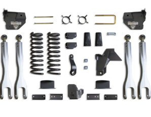 2019-2026 RAM 2500 4WD DIESEL 6" LIFT KIT W/ 4-LINKS (VULCAN RESERVOIR SHOCKS) (FACTORY REAR AIR RIDE)