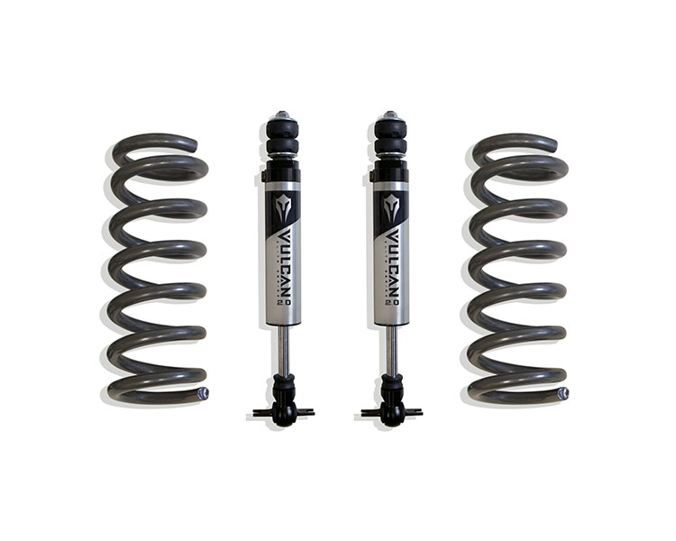2008-2014 RAM 1500 (5-LUG) (4.7L V8) 2WD 2.5" FRONT LIFT COILS W/ VULCAN IFP SHOCKS
