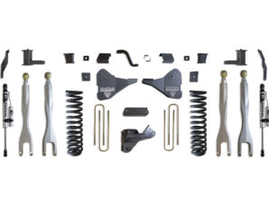 2023-2026 F-250/F-350 4WD DIESEL 6" LIFT KIT W/ 4-LINKS (VULCAN RESERVOIR SHOCKS)