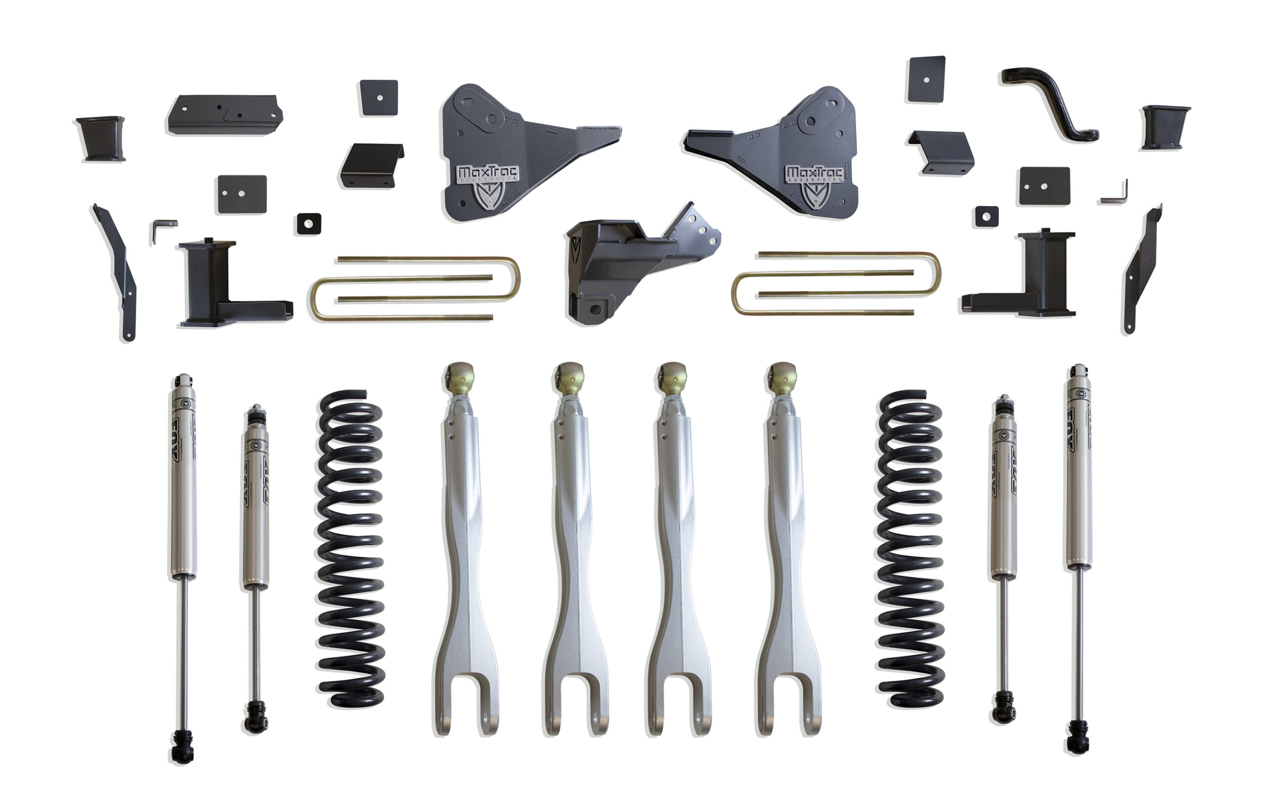 2023-2026 F-250/F-350 4WD DIESEL 8" LIFT KIT W/ 4-LINKS (FOX SHOCKS)