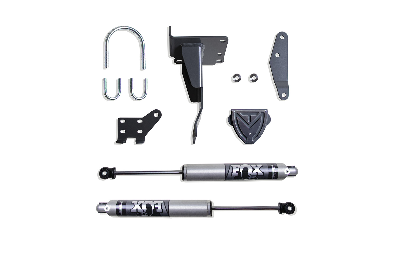 2014-2026 RAM 2500/3500 4WD DUAL STEERING STABILIZER KIT W/ FOX STABILIZERS