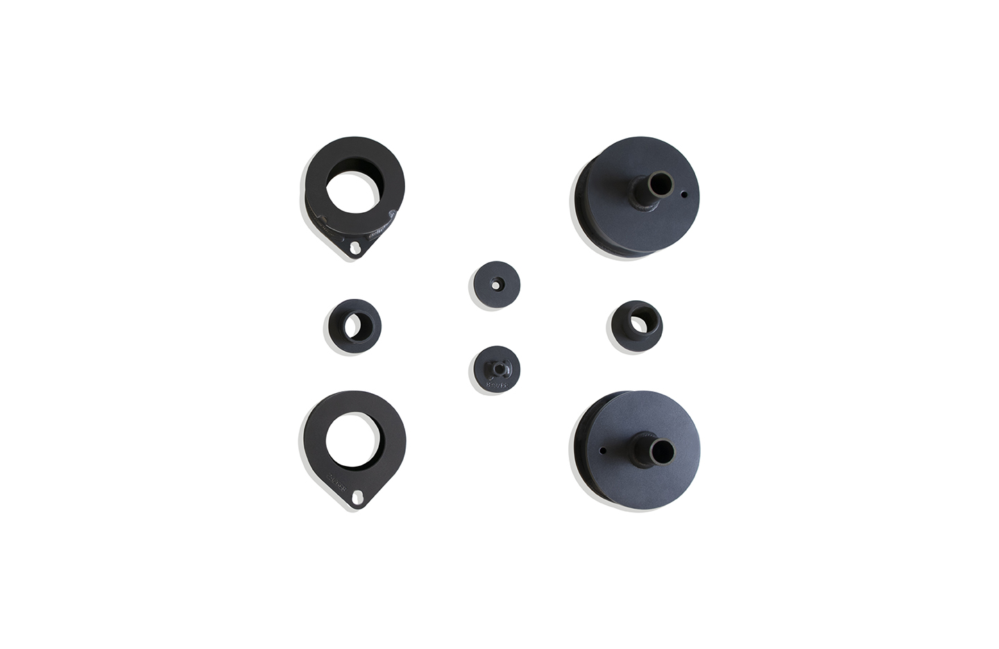 2007-2026 WRANGLER JK/JL (INCL. 4XE HYBRID) 2.5"/2" F&R SPACER KIT