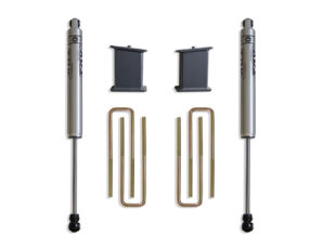 2007-2016 SILVERADO/SIERRA 1500 2WD 5" REAR LIFT BOX KIT W/ FOX SHOCKS