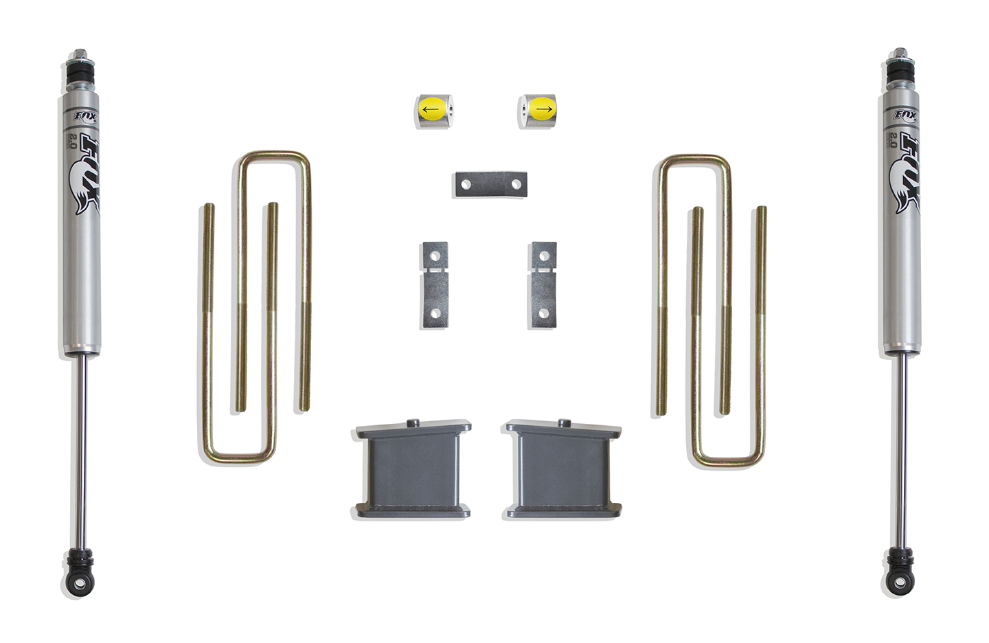 2007-2021 TUNDRA 2WD 4" REAR LIFT BOX KIT W/ FOX SHOCKS
