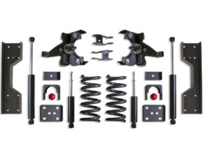 1988-1998 SILVERADO/SIERRA 1500 2WD 4"/6" LOWERING KIT (V8, HD ROTORS)