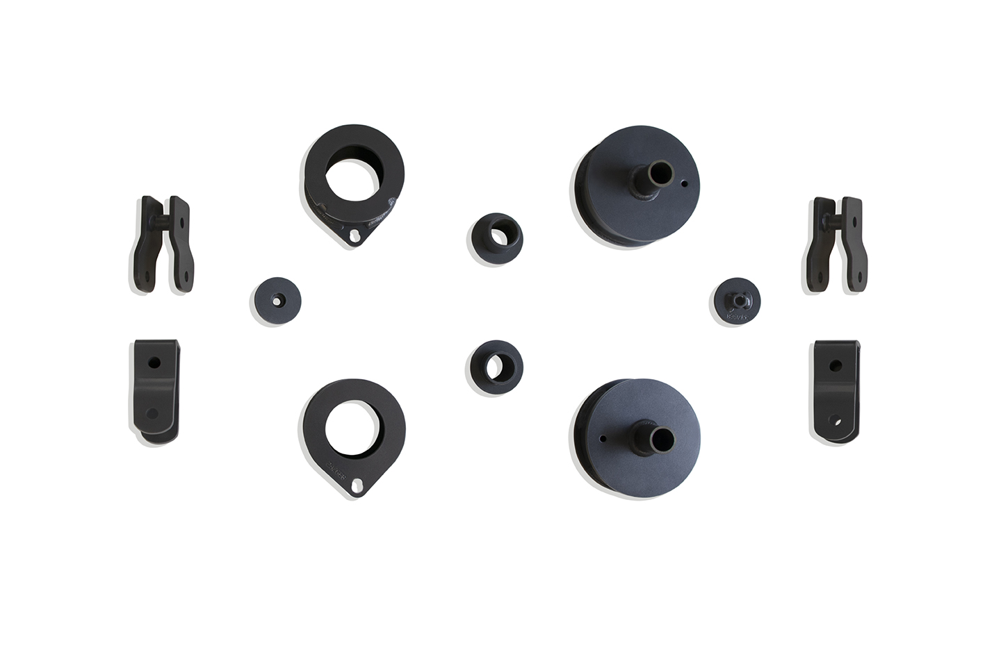 2018-2026 JEEP JL WRANGLER (INCL. 4XE HYBRID) 2.5"/2" SPACER KIT W/ SHOCK EXTENDERS