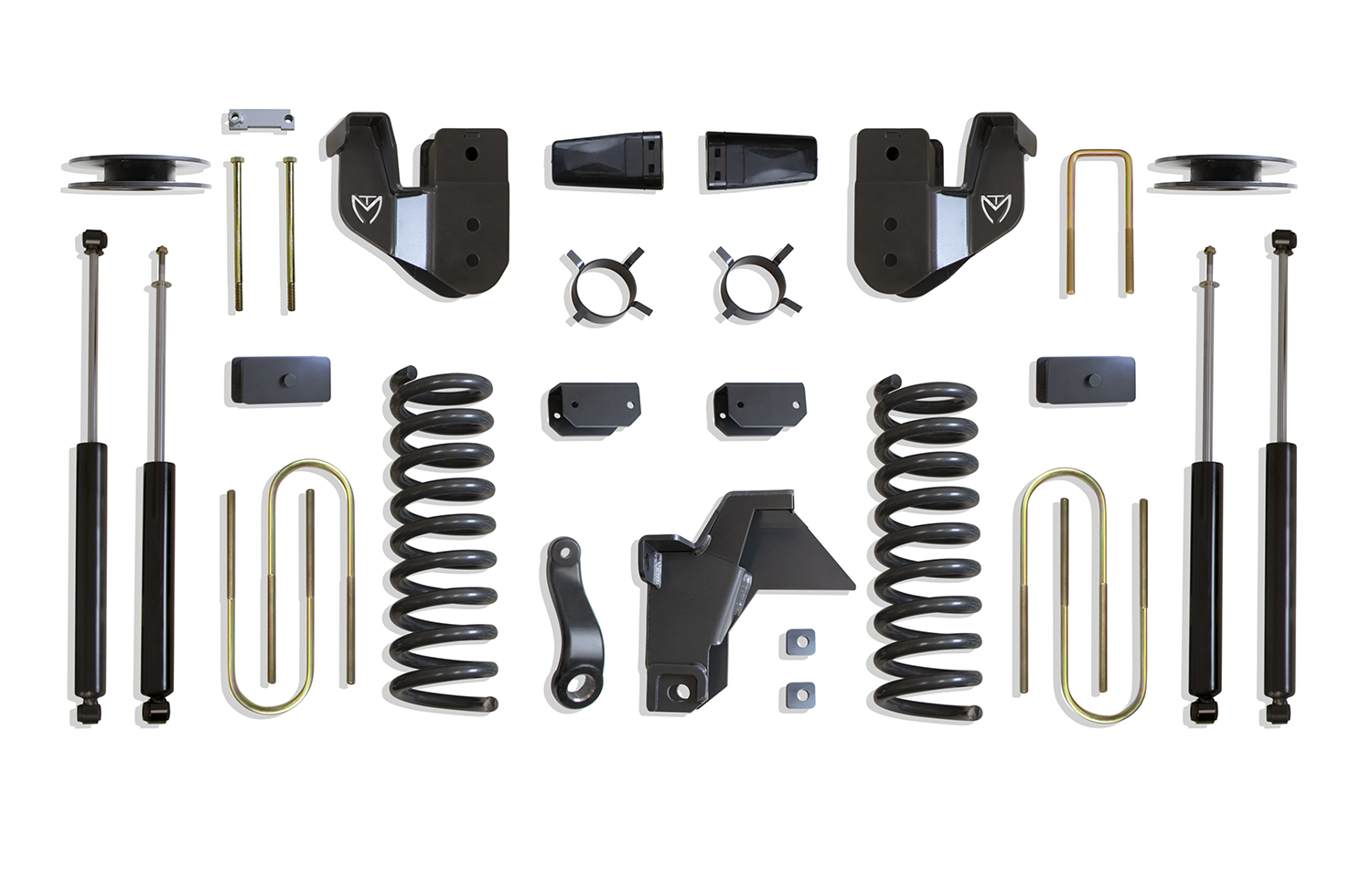 2019-2026 RAM 3500 4WD DIESEL 4" LIFT KIT (MAX TRAC SHOCKS) (FACTORY REAR AIR RIDE)