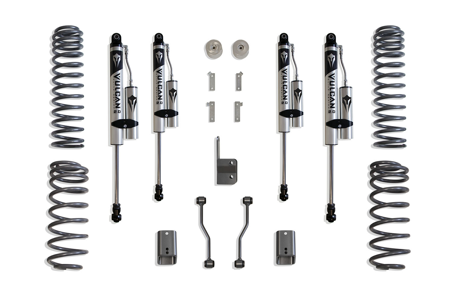 2018-2026 JEEP JL WRANGLER 3" LIFT KIT W/ VULCAN RESERVOIR SHOCKS