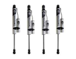 2017-2026 F-250/F-350 4WD 2.5" F&R VULCAN SERIES RESERVOIR SHOCKS - 2.5" LIFT HEIGHT