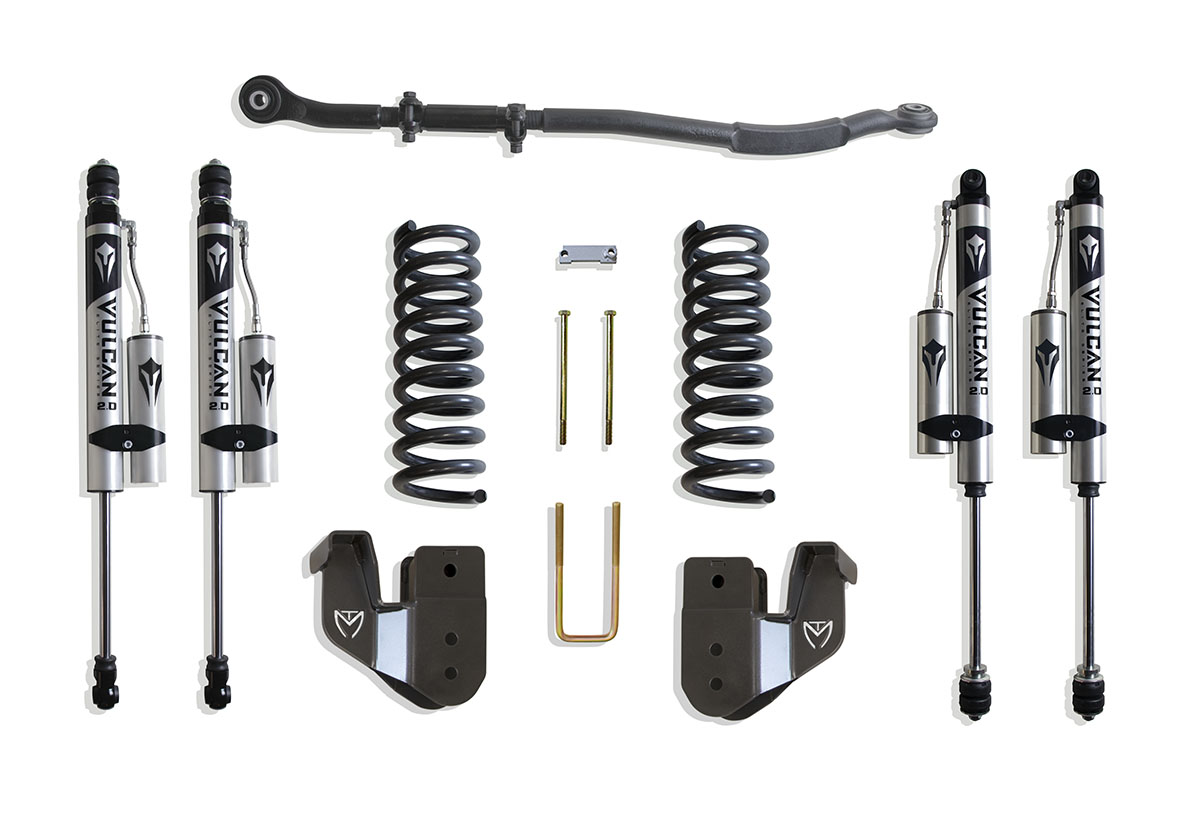2014-2026 RAM 2500 4WD DIESEL 2.5" LIFT KIT (VULCAN RESERVOIR SHOCKS)