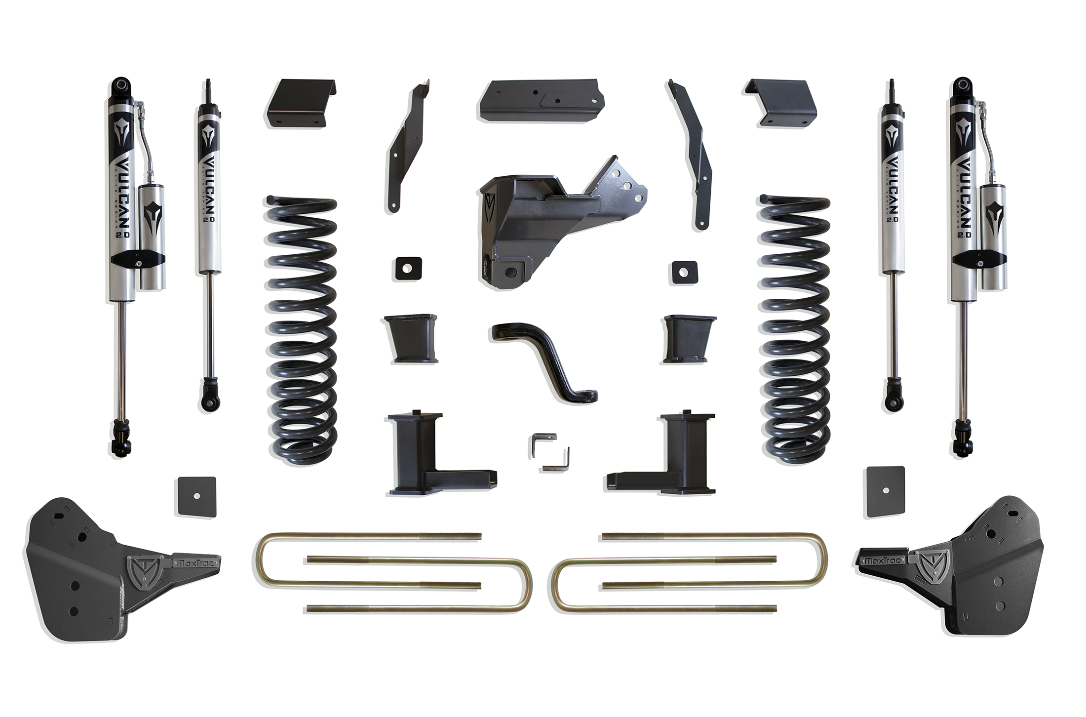 2023-2026 F-250/F-350 4WD DIESEL 6" LIFT KIT (VULCAN RESERVOIR SHOCKS)