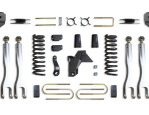 2019-2026 RAM 3500 4WD DIESEL 4" LIFT KIT W/ 4-LINKS (FOX SHOCKS) (FACTORY REAR AIR RIDE)