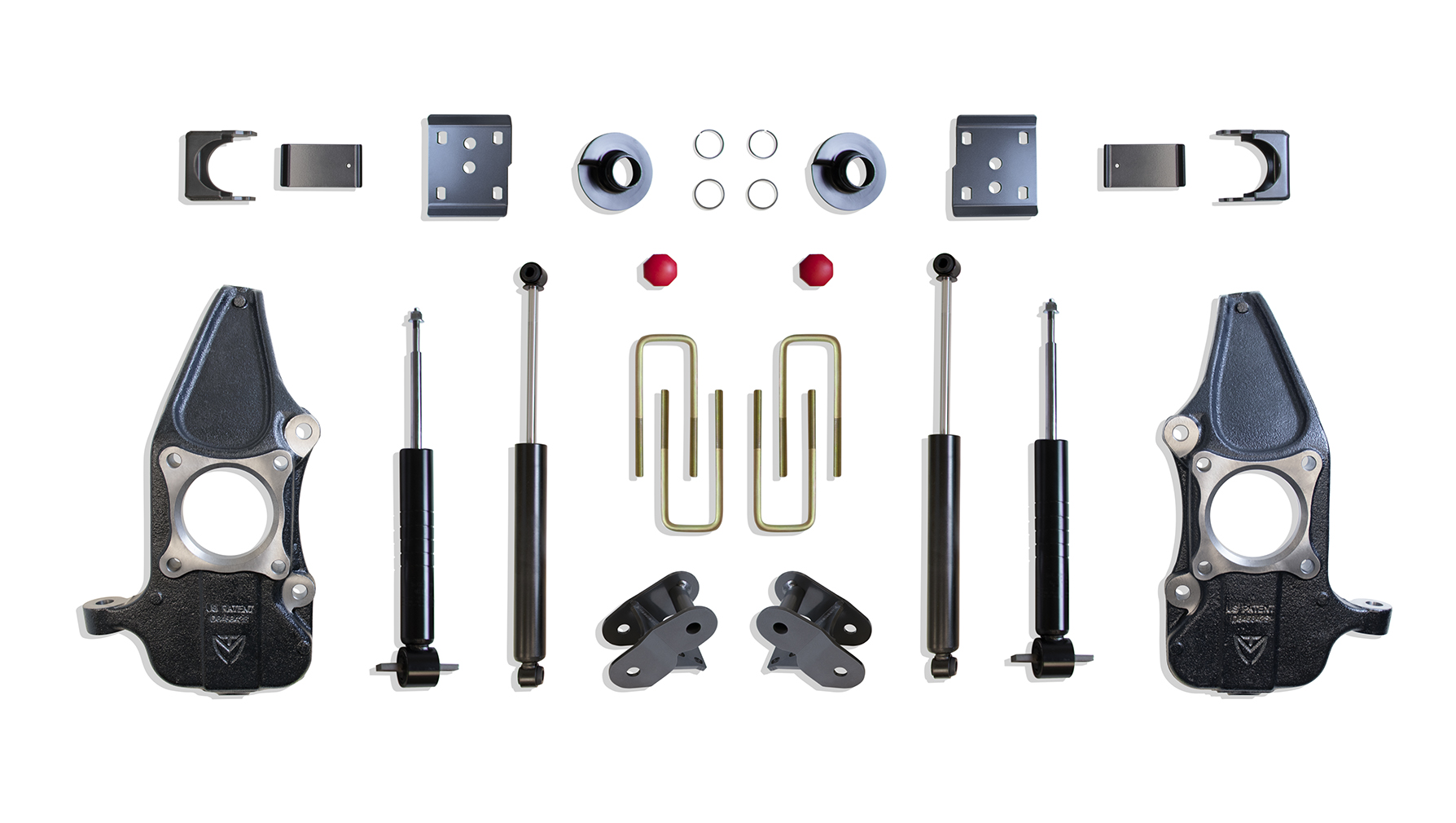 2015-2020 F-150 4WD 3"/5" LOWERING KIT (SPINDLES/STRUTS) (REQUIRES 22" RIMS OR LARGER)