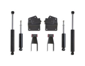 1999-2006 SILVERADO/SIERRA 1500 2WD 4" REAR LOWERING BOX KIT (SPINDLE DROP)