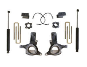 2016-2018 SIILVERADO/SIERRA 1500 2WD 7" LIFT KIT (MAX TRAC SHOCKS) (STAMPED STEEL ARMS)